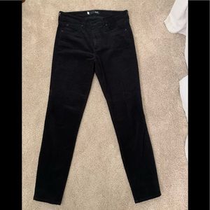 Kut from the Kloth Diana skinny black cords size 10